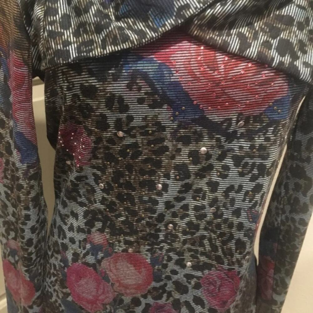 Alberto Makali Leopard Blouse - Picture 5 of 7